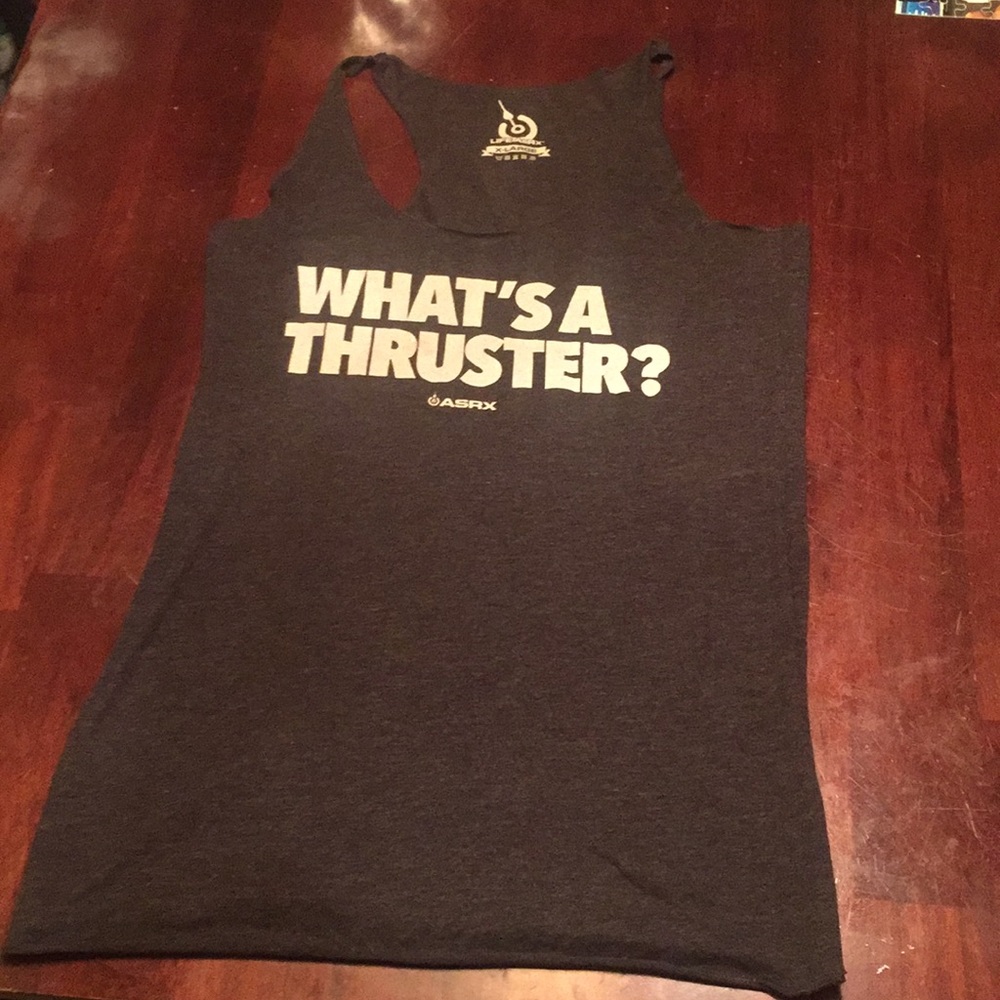 Crossfit Tank Top.- What’s a Thruster